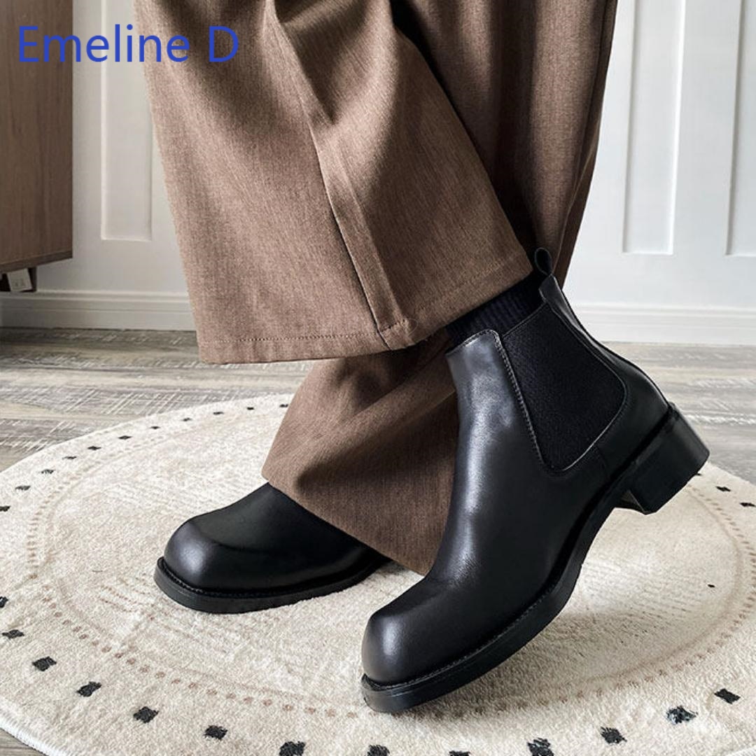 Men Square Toe Chelsea Boots E - огляд і ціна Formal Men Daily Wear Footwear