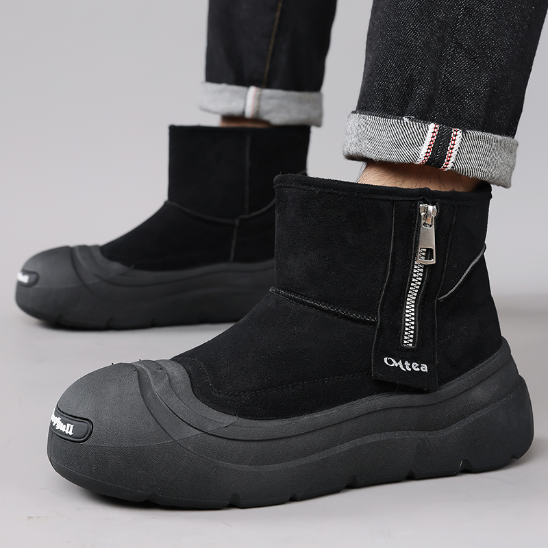 Men Winter Oxford Boots PU Lea - огляд і ціна Men Formal Wear With Boots