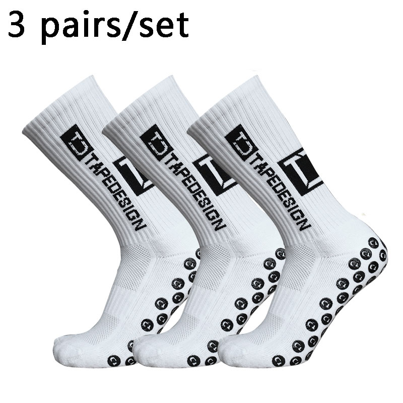 3 Pairs Anti-slip Soccer Socks - огляд і ціна Sock Garter Men