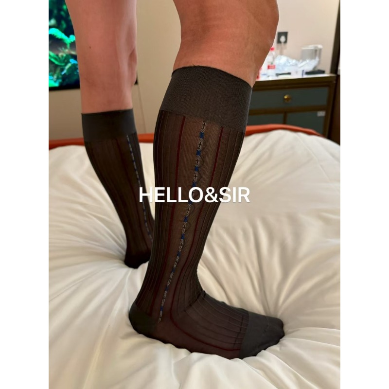 New Brand Men Socks Man Knee H - огляд і ціна Sock Garter Men
