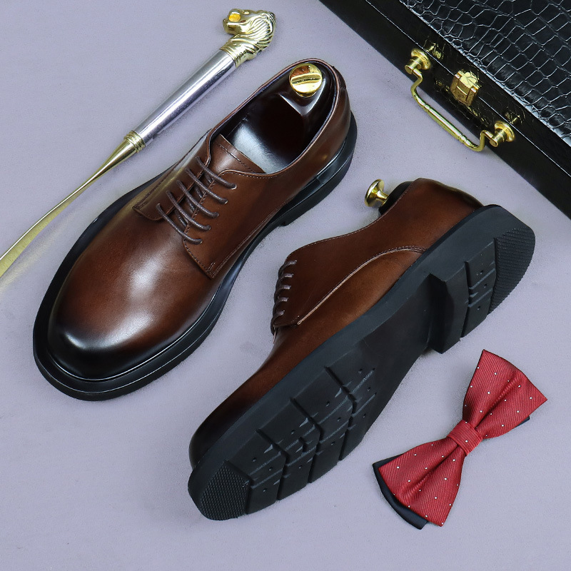 Men's High Quality Genuine Lea - огляд і ціна Formal Men Daily Wear Footwear