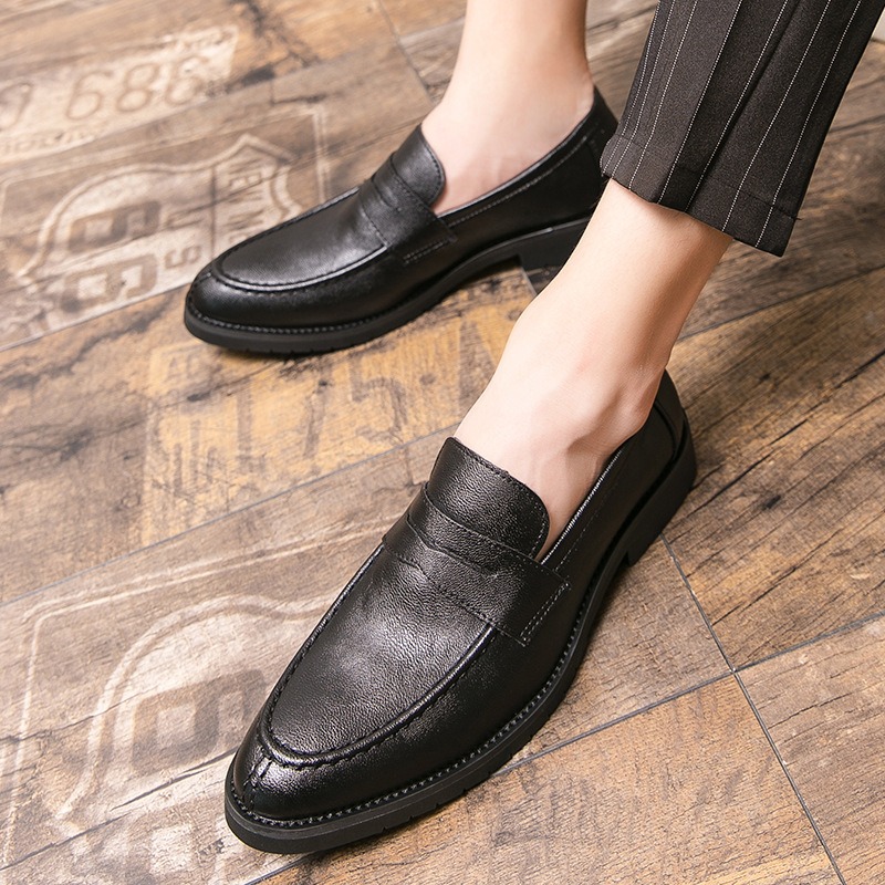 Men Vintage Faux Leather Penny - огляд і ціна Formal Men Daily Wear Footwear
