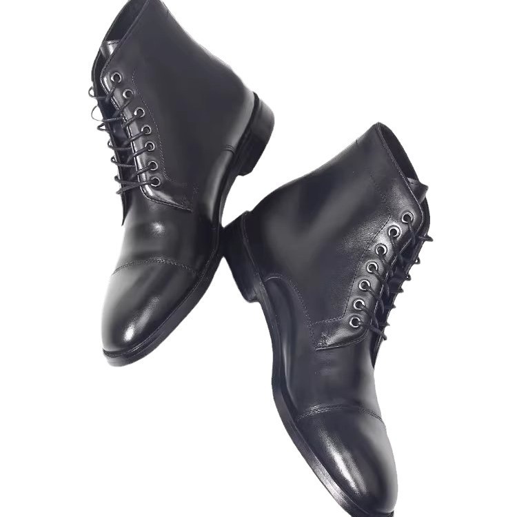 Men's Handmade Genuine Leather - огляд і ціна Men Formal Wear With Boots