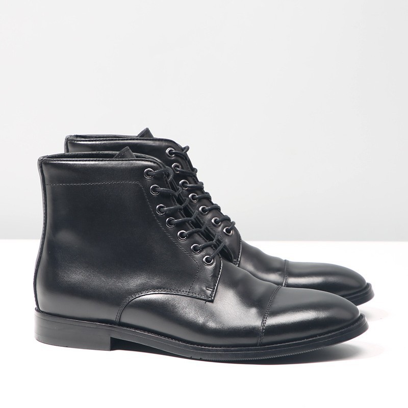 Men's Handmade Genuine Leather - огляд і ціна Men Formal Wear With Boots