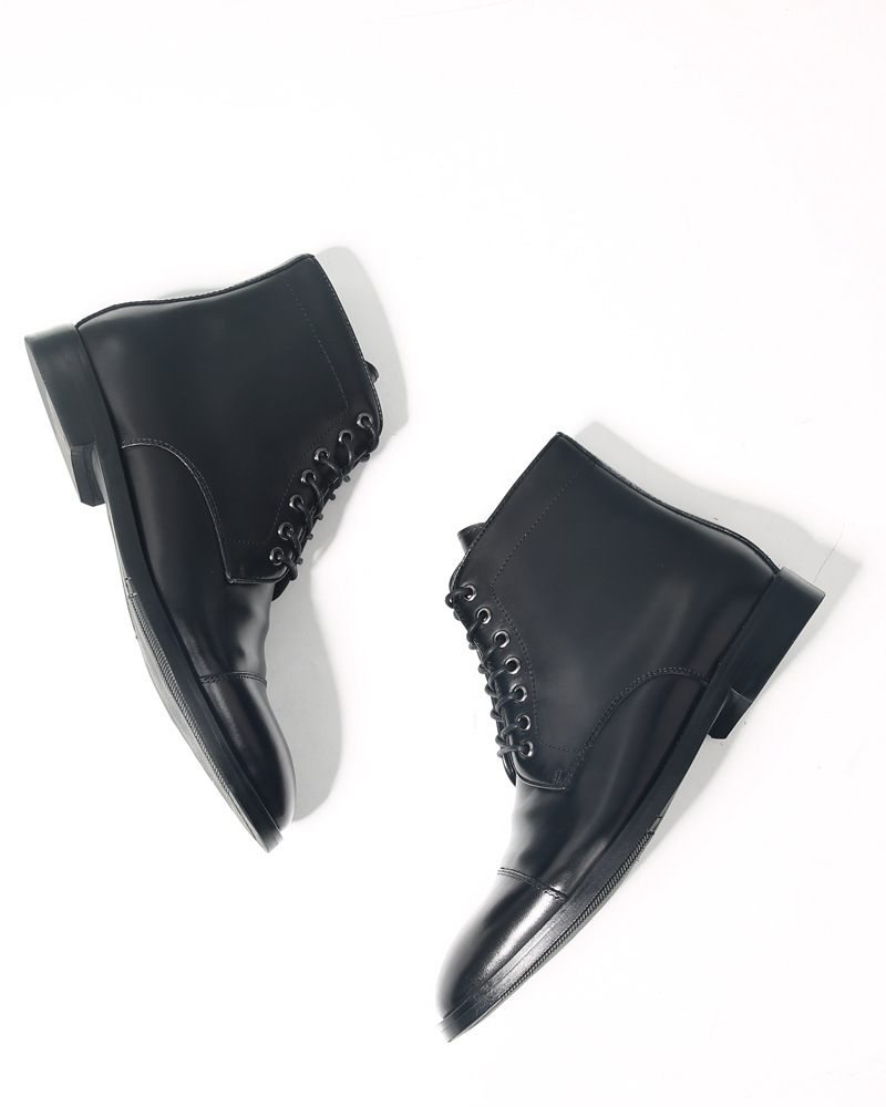 Men's Handmade Genuine Leather - огляд і ціна Men Formal Wear With Boots