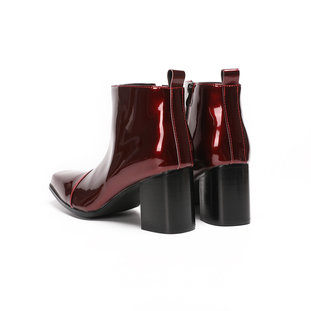 Male Red Genuine Leather High  - огляд і ціна Men Formal Wear With Boots