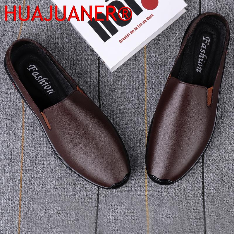 Genuine Leather Shoes Men's Lo - огляд і ціна Men Formal Wear All Black