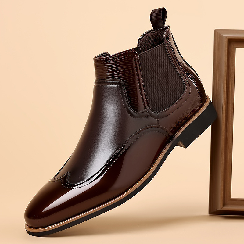 Chelsea Boots for Men Luxury R - огляд і ціна Men Formal Wear With Boots