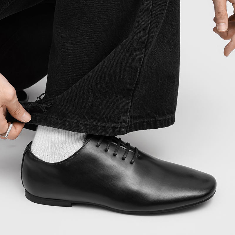 Men's Lace‑Up Oxford Dress Sho - огляд і ціна Formal Men Daily Wear Footwear